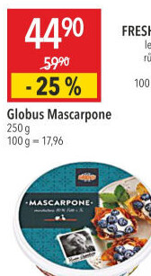 Sýr Mascarpone Globus