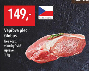 Vepřová plec bez kosti Globus