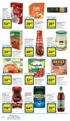 akční leták Tesco 5.7.2023-11.7.2023