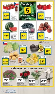 akční leták Tesco 5.7.2023-11.7.2023
