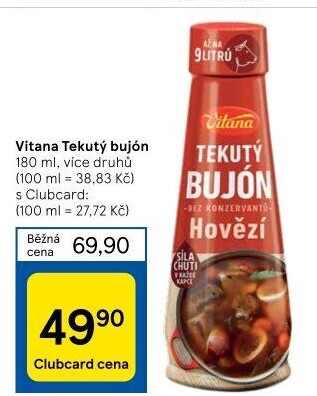 Bujon tekutý Vitana