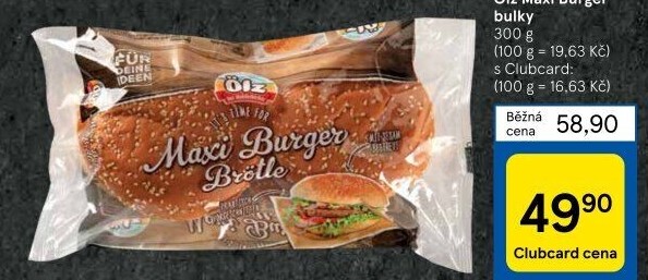 Bulky na hamburger Ölz