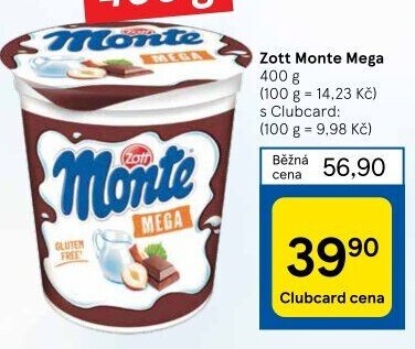 Dezert Monte Zott