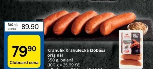 Krahulecká klobása Krahulík