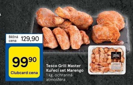 Kuřecí grilovací set Marengo Grill Master Tesco