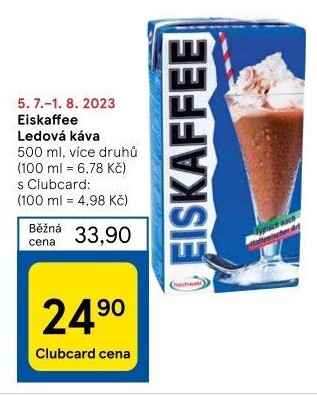 Ledová káva Hochwald