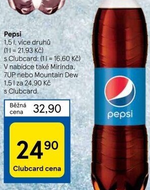 Limonáda Pepsi