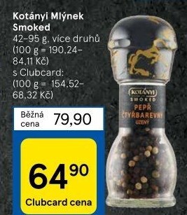 Mlýnek s kořením Smoked Kotányi