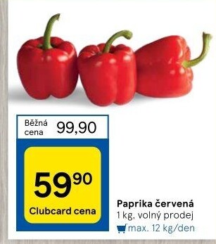 Paprika červená