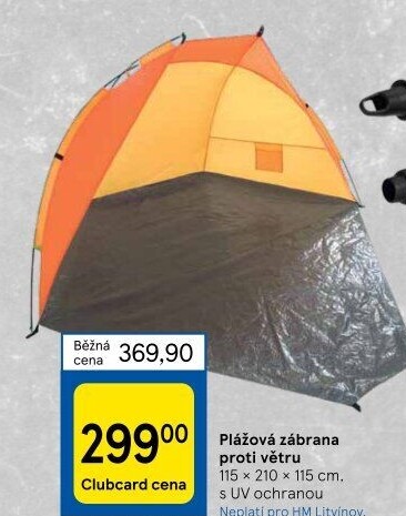 Plážový stan