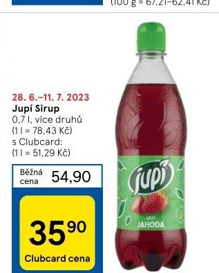Sirup Jupí