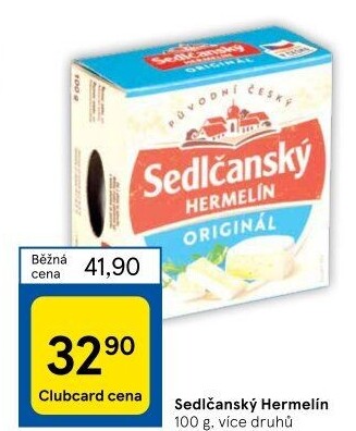 Sýr Hermelín Sedlčanský