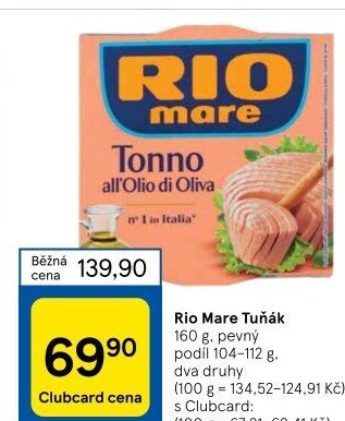 Tuňák Rio Mare