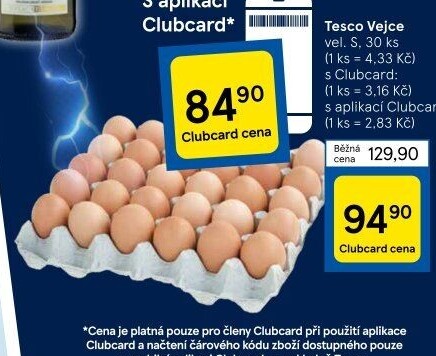 Vejce S Tesco