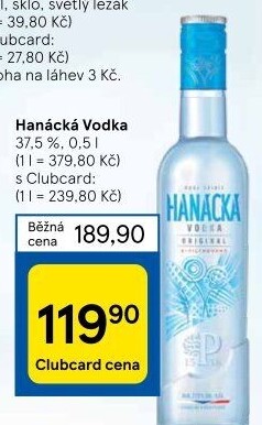 Vodka Hanácká