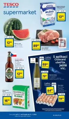 akční leták Tesco 5.7.2023-11.7.2023