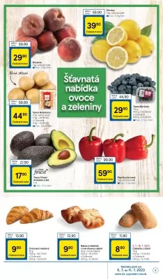 akční leták Tesco 5.7.2023-11.7.2023