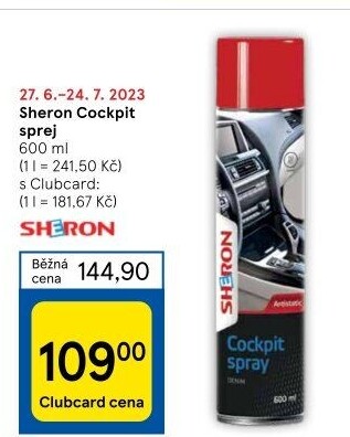 Cockpit sprej Sheron