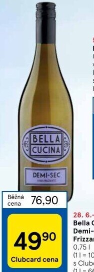 Frizzante Demi Sec Bella Cucina