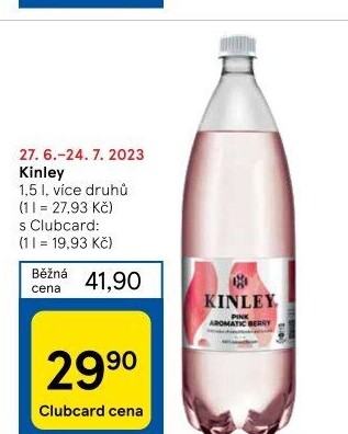 Limonáda Tonic Kinley