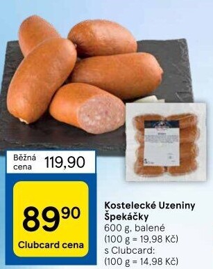 Špekáčky Kostelecké uzeniny