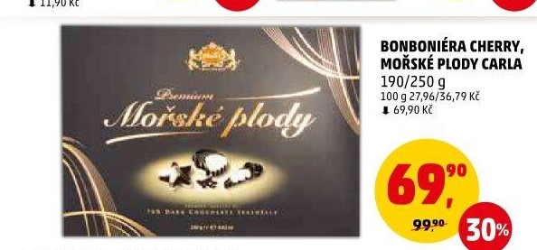 Bonboniera Mořské plody Premium Laguna Carla