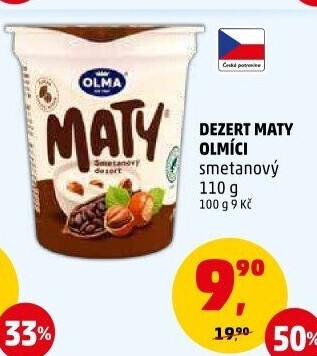 Dezert Olmíci Maty Olma