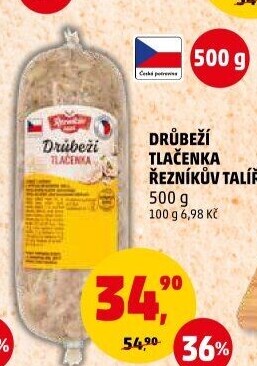 Drůbeží tlačenka Řezníkův talíř