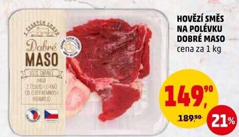 Hovězí polévková směs Dobré maso
