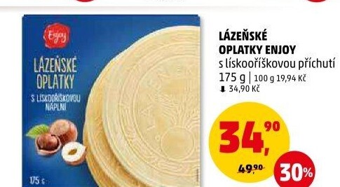 Lázeňské oplatky Enjoy