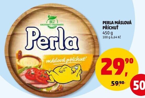 Margarín máslová příchuť Perla