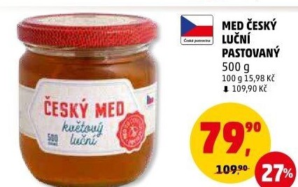 Med český květový-luční