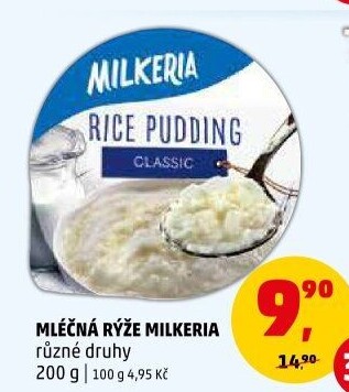 Mléčná rýže Milkeria