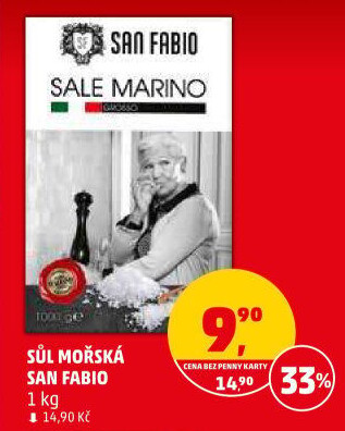 Mořská sůl San Fabio