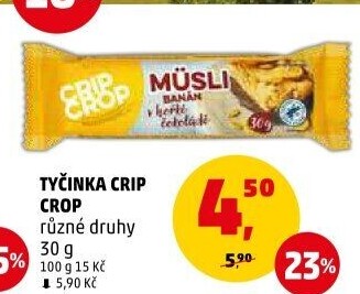 Müsli tyčinka Crip Crop
