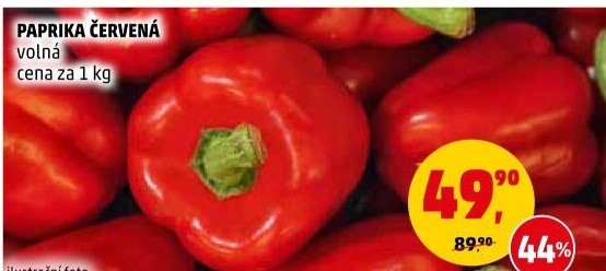 Paprika červená