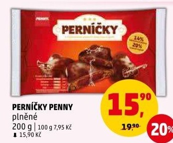 Perníčky s náplní Penny