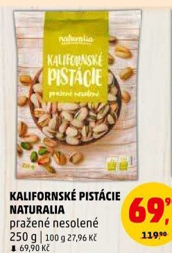 Pražené pistácie kalifornské Naturalia