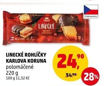 Rohlíčky linecké Karlova Koruna
