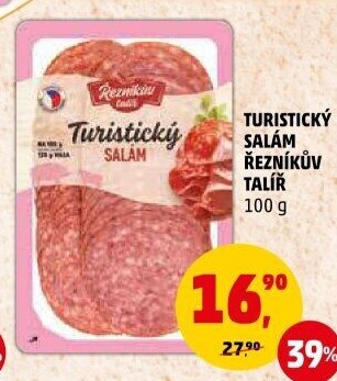 Salám turistický Řezníkův talíř