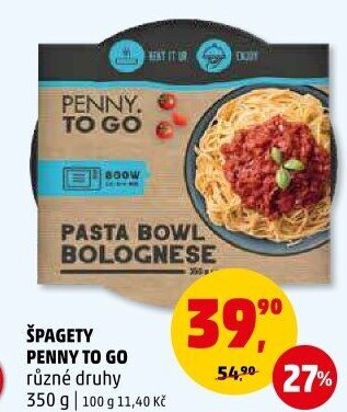 Špagety Penny To Go