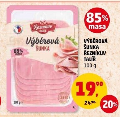 Šunka výběrová Řezníkův talíř