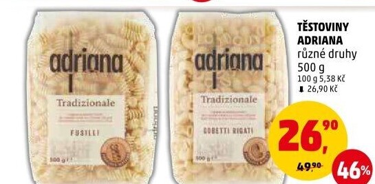 Těstoviny Tradizionale Adriana