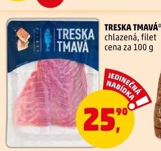 Treska tmavá filety Pro Penny EFD Excelsior Delikatessen