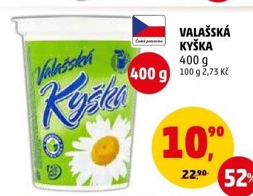 Valašská kyška Mlékárna Valašské Meziříčí
