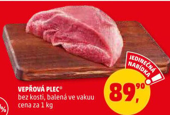 Vepřová plec bez kosti