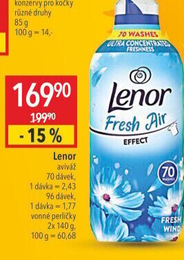 Aviváž Fresh Air Lenor