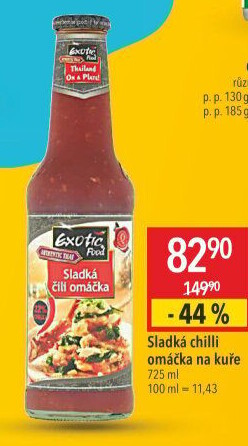 Chilli omáčka sladká Exotic food