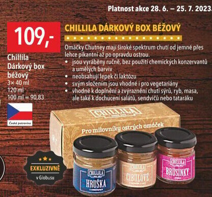 Chutney Chillila - dárkový box