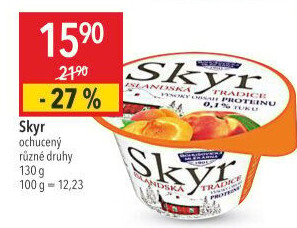 Dezert zakysaný ochucený Skyr Bohušovická mlékárna